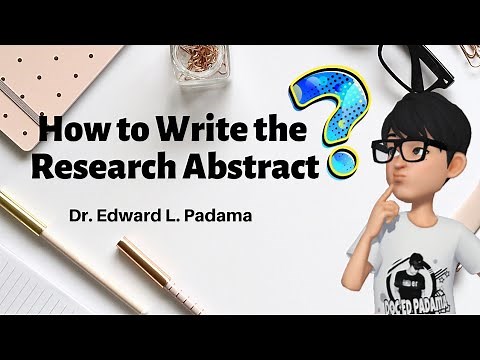 How to Write the Research Abstract