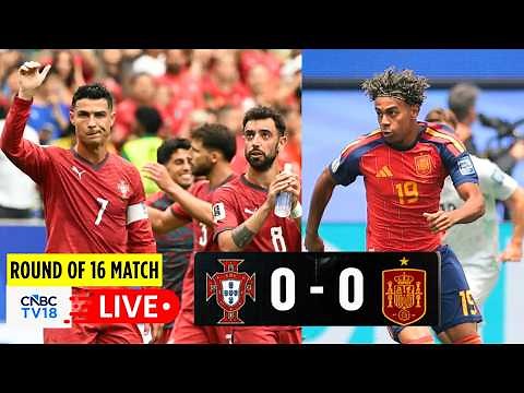 🔴Spain vs Portugal LIVE: Ronaldo's Last FIFA World Cup Match? FIFA Round of 16 POR Vs ESP LIVE |N18G