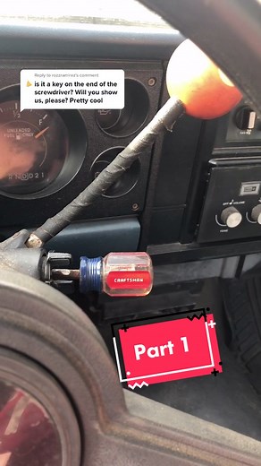 Reply to @rozzramirez Make your own screwdriver key, part 2 up now. #diy #screwdriverkey #carkey #custom