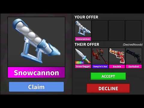 What Do People Offer For The NEW SNOW CANNON In MM2?!