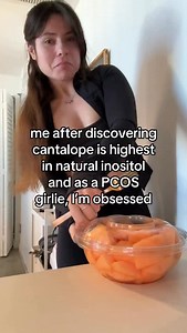 Inositol is a special form of sugar becuase it doesn’t make insulin resistance worse it actually makes it better! Most PCOS girlies supplement with inositol but you can actually eat it too!! Foods like cantaloupe, citrus fruits and great northern beans contain the highest amounts of naturally occurring inositol and I love to eat them as much as possible to help with my symptoms #pcos #pcosawareness #pcosproblems #pcoslife #pcoswarrior | Sweethartsarah