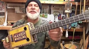 7.8K views · 188 reactions | Marsh Wheeling Deluxe Cigar Box Ukulele By Del Puckett | DIY Cigar Box Guitars | Facebook