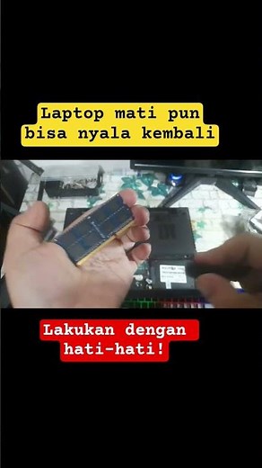 CARA MEMBERSIHKAN RAM LAPTOP & PC DENGAN PENGHAPUS AGAR LAPTOP NO DISPLAY NYALA KEMBALI