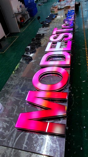 27K views · 257 reactions | Goodbye, traditional LED Signage. #sign #signage #design #signagedesign #ledsign #sourcefactory #logodesign | jlb sign | Facebook