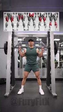 Full Leg Workout With Smith Machine (Build Bigger Legs FAST) | FuryFit | #workout #legday