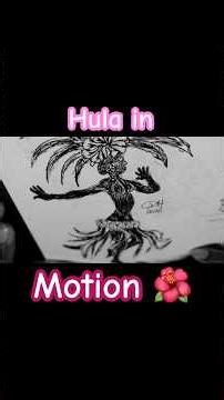 Hula Dancer🎨 #shorts #fyp #art #drawing #reels #clips #yt