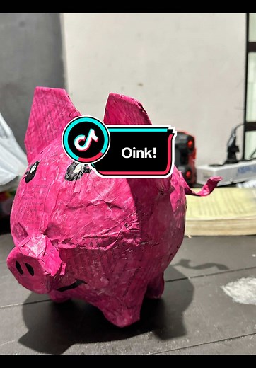 Creative Paper Mache Piggy Bank Project