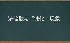 【诚尘公子】趣味化学之“浓硫酸与‘钝化’现象”
