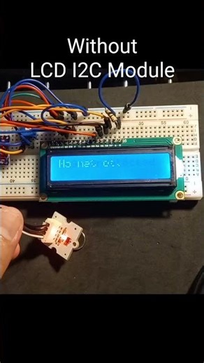 Hall Sensor + Arduino + LCD Module