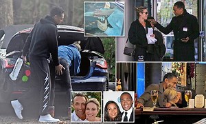 Amy Robach and T.J. Holmes seen holding hands as romance is revealed