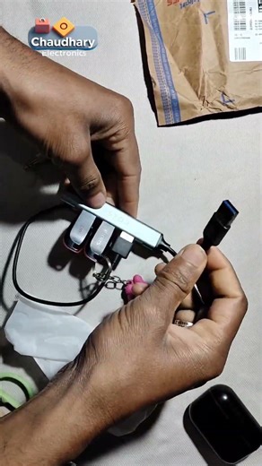 4 in 1 USB adaptor for any laptop/PC/computer #unboxing #review #reels #shorts #tech