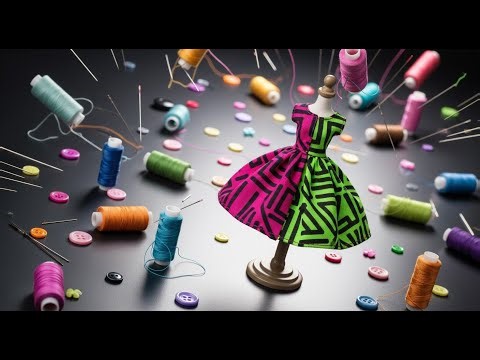 ✨ Designing Themed Doll Dresses From Scratch✨💖✨