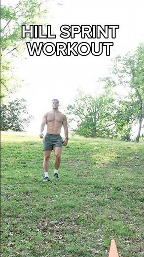 HILL SPRINT WORKOUT #sprint #fitness