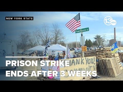 2,000 workers receive termination letters as New York prison strike ends