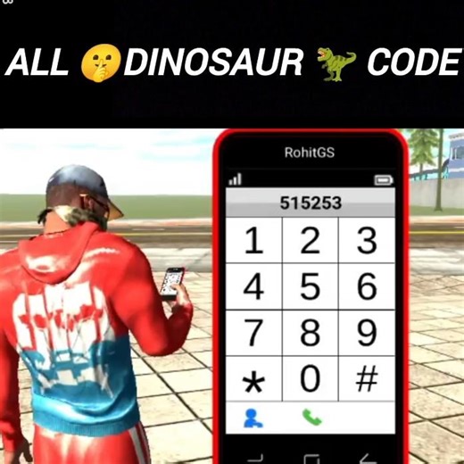 NEW ALL DINOSAUR 🦖 CODE IN INDIAN BIKE DRIVING 3D #code