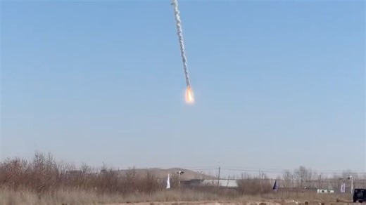 Watch: China's private rocket explodes while attempting to land from space