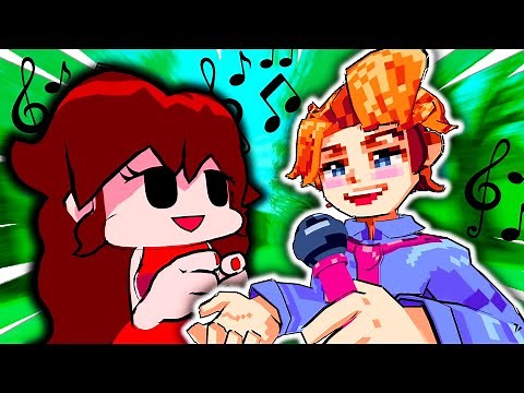 Boyfriend V.S Senpai in Friday Night Funkin' VR! - (VRChat Rap Battle: HARD)