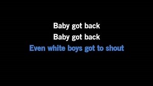 Karaoke Baby Got Back - Jonathan Coulton - CDG, MP4, KFN - Karaoke Version