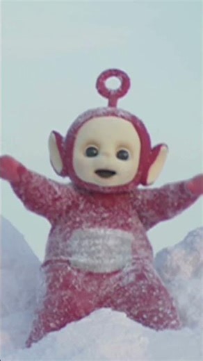 Po Playing in the Snow #shorts