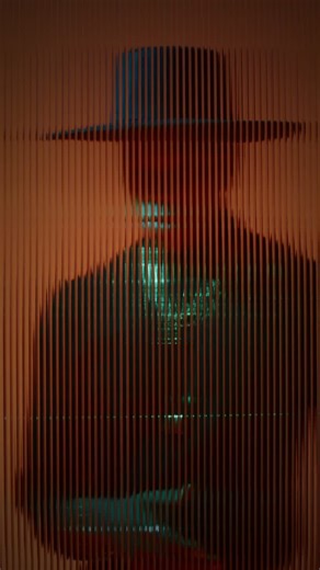 Black Male Model Giving Side Profile Pose - Free Stock Video