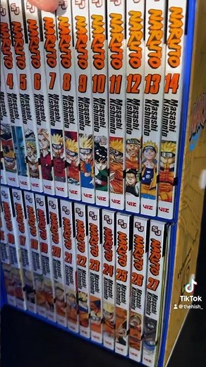 NARUTO MANGA BOX SET 1 UNBOXING AND SHELVING! #naruto #manga #narutoshippuden #shonen #anime