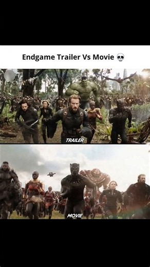 Infinity War Trailer Vs Movie 😱 #marvel #avengers