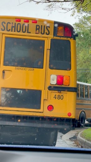 #SCHOOLBUS. You running late? And stuck behind them. 😅 I try to leave earlier, but always get stuck behind them then they seem to pick up every other corner of the neighborhood. @highlight #pinoyabroad #ITGE #goodmorning #TGIF #dailygrind | Rust Rivera