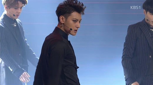 【4K 60帧】EXO《중독 (Overdose)》141214 KBS 第十六届中韩歌会