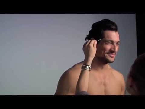 David Gandy Behind the Scenes for Freesoul