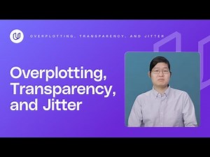 Overplotting, Transparency, and Jitter (AI Programming with Python)