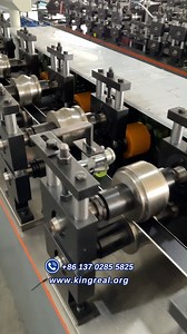 🚀W Wall Angle Making Machine | Roll Forming Machinery #rollformingmachine #formingmachine #rollformer #wallangle #metalframe | Kingreal Roll Forming Machine
