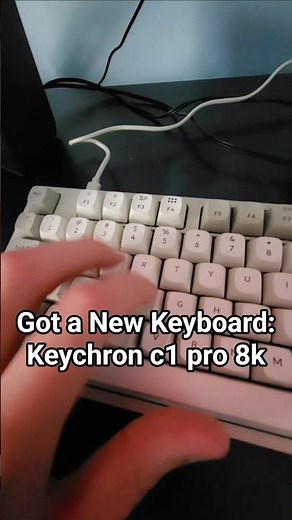 Keychron saves the day! #keychron #mechanical #gaming #likeandsubscribe