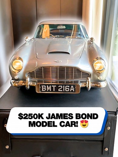 Call me Blondie, Supercar Blondie 🤣 #007 #modelcar #jamesbond #cartok #supercarblondie