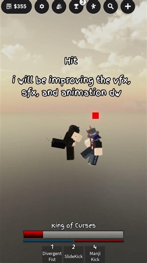 strike born yuji test move #jjk #roblox #jjs #yujiitadori #skillbuilding