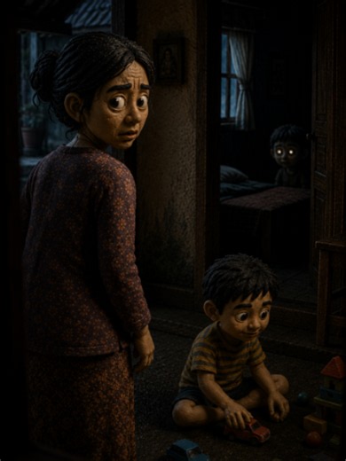 Anaknya sakit-sakitan dari bayi, jadi umur tiga tahun namanya diganti. Kabotan jeneng, kata orang tua di kampung 🥶 Dan bener, sejak itu anaknya sehat sampai sekarang umur tujuh. Masalahnya seminggu ini dia beberapa kali kelepasan manggil pakai nama lamanya. Dan tiap dia kelepasan, ada yang nyaut dari kamar belakang 😶 Suara anak kecil. Pendek. Cuma