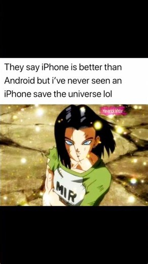 Android saved an universe! #dragonball #dragonballz #goku #memes #anime #meme #new #funny #fun