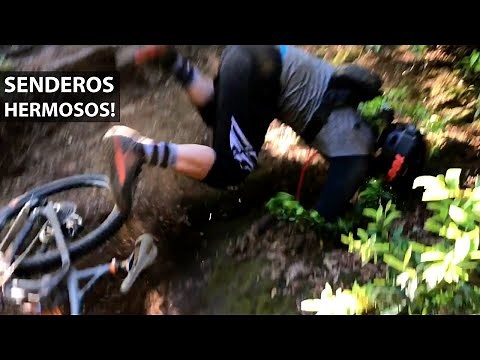 Mountain Bike Enduro on one of the most beautiful trails in Chile!