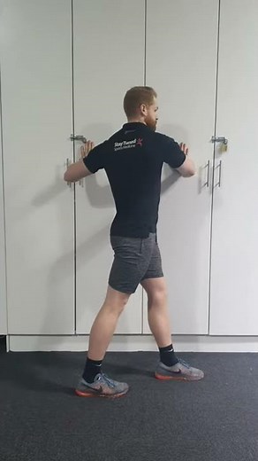 Standing thoracic rotation