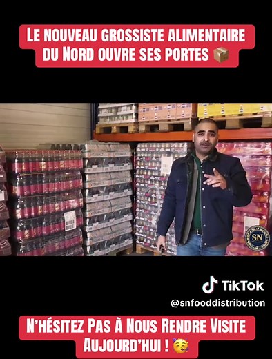 C’est officiel 📦 Votre nouveau grossiste alimentaire ouvre AUJOURD’HUI ce Jeudi 12 Février 🔥 Stock dispo • Retrait direct #ouverture #food #business #brandnew #nord