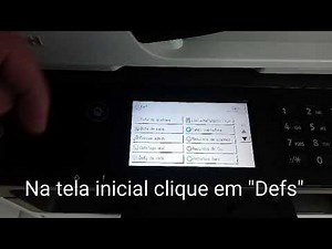 Configurando IP na Ricoh SP3710SF