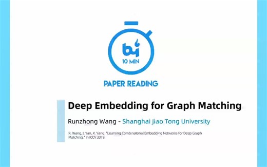 汪润中 - Deep Embedding for Graph Matching