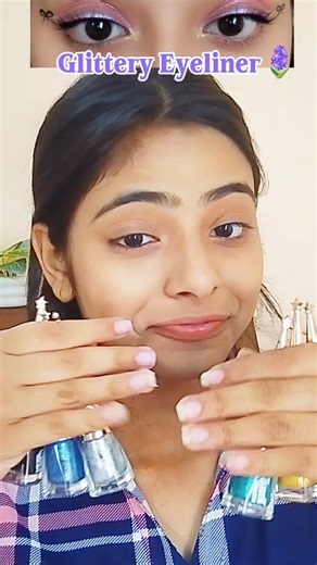 Colour ful Eyeliner 🌈//Tutorial #youtube #youtube #makeup#tutorial #trending #viral #viralvideo #..