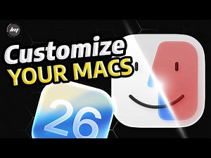 macOS Tahoe NEW Feature: Customizing Appearance