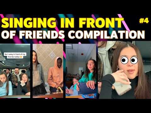 Singing in Front of Friends for the First Time Compilation | Priceless Reactions 😱🎤