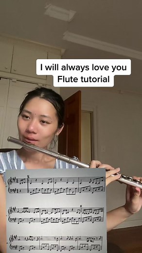 Whitney Houston Flute Parody Cover Tutorial