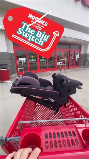 📢 Switch, shop, save at Target! Spend $75 on Huggies® HuggFit 360° and get a $15 gift card with Target Circle (offer ends 9/27). And while you are at it recycle your old car seat and get 20% off Circle Bonus for one car seat, stroller or home & activity gear item! Out with the old, in with the savings! Disclaimer: Always consult a CPST, pediatrician, or trusted sources like NHTSA and on when it is appropriate to change car seats as your child grows | Huggies