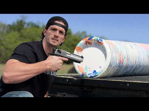 How Many Paper Plates Does it Take to Stop a 50 Cal Sniper Rifle?