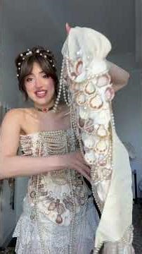 styling this INSANE seashell corset for the Met Gala:
