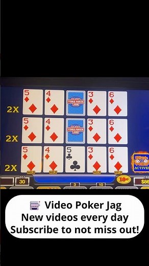 When Ultimate X Video Poker Goes Right! Triple Double Bonus Video Poker