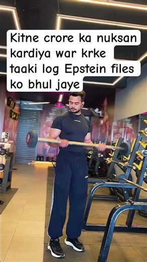 Epstein files ko bhul jaye log iske liye war main kitne paise kharch kar diye